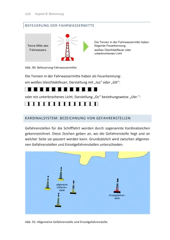 Leseprobe Sportbootführerschein See kompakt: Befeuerung