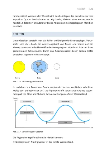 Leseprobe Sportbootführerschein See kompakt: Gezeiten
